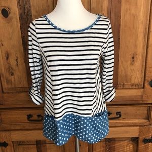Anthropologie Postmark Fairley Tunic Shirt Size M